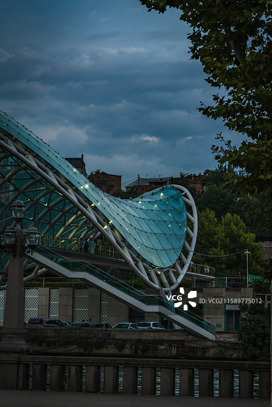 第比利斯和平桥图片素材