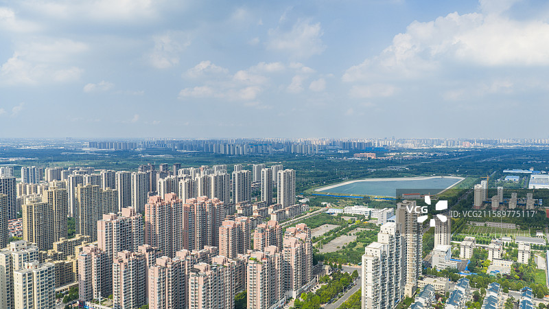 郑州市荥阳市城市风光图片素材