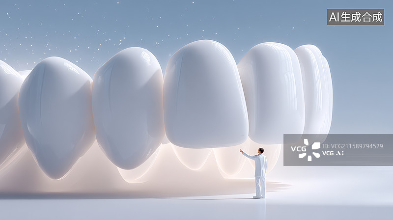 【AI数字艺术】先进的牙科技术与创新图片素材