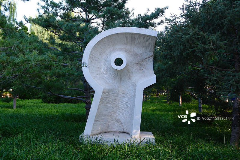 北京国际雕塑公园大型公园雕塑作品欣赏优秀雕塑图片素材