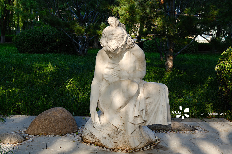 北京国际雕塑公园大型公园雕塑作品欣赏优秀雕塑图片素材