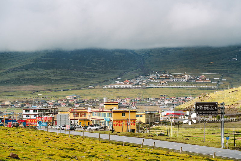 四川雅江县红龙乡图片素材