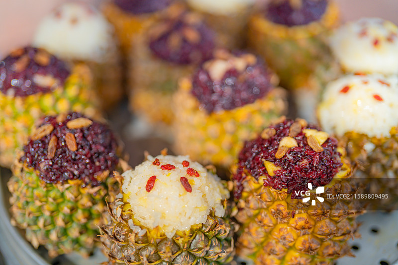 菠萝饭图片素材