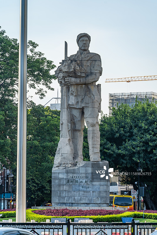 海珠广场 广州解放纪念像图片素材