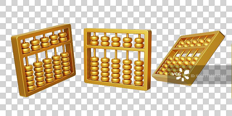 免抠算盘计算会计财务统计计算盘3D图片素材