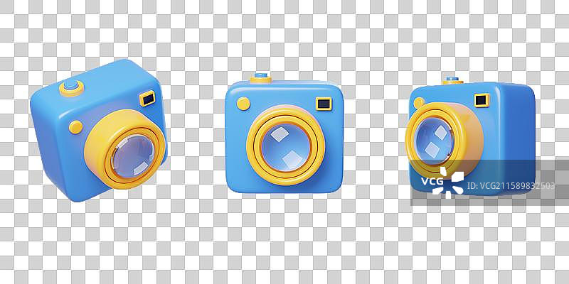 免抠风景风光摄影照相机瞬间回忆3D图片素材