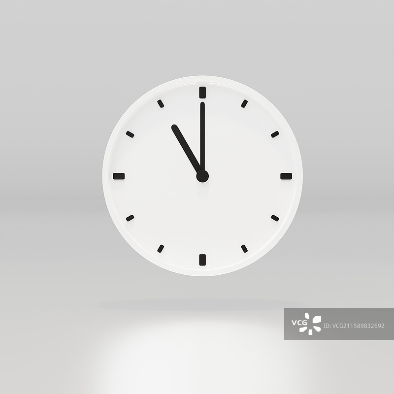 闹钟时钟时分秒闹铃提醒钟3D图片素材