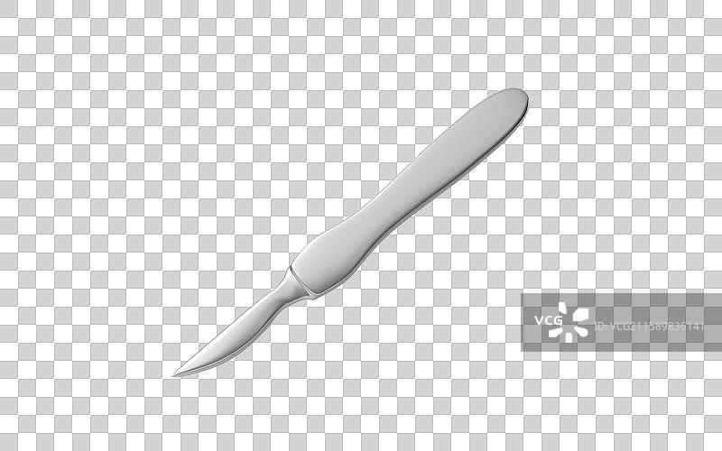 外科手术器具3D渲染图片素材