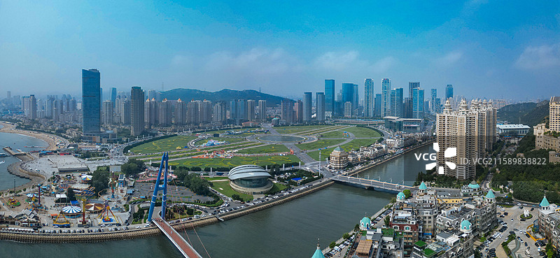 大连市 沙河口区 星海广场 一方城堡 会展中心图片素材