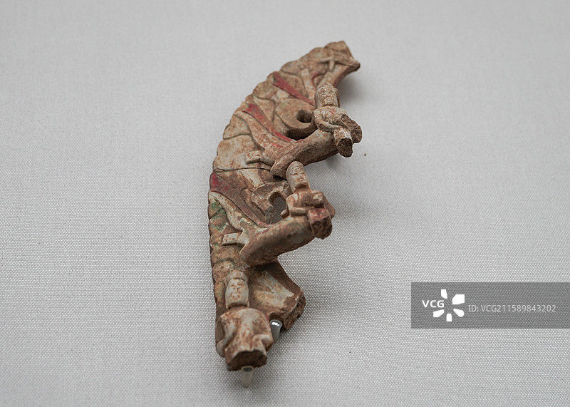 河北省 邯郸市 临漳县 邺城考古博物馆 北齐 背屏残块图片素材