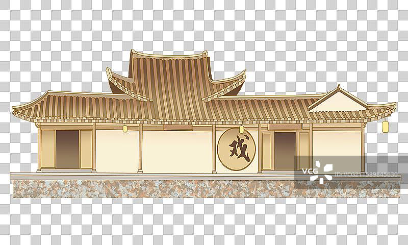 温州地标建筑苍坡古村图片素材