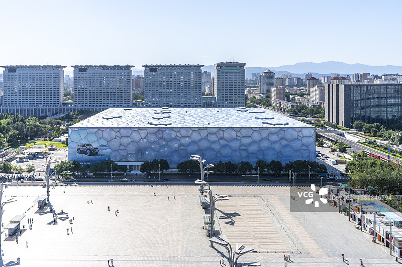 国家游泳中心 水立方图片素材