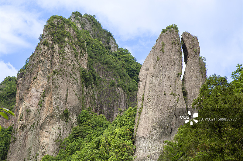 浙江温州“雁荡山”风光图片素材