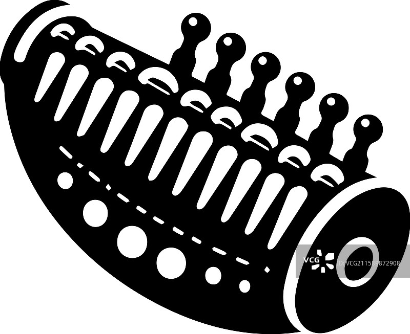 简单的风笛图标设计图片素材