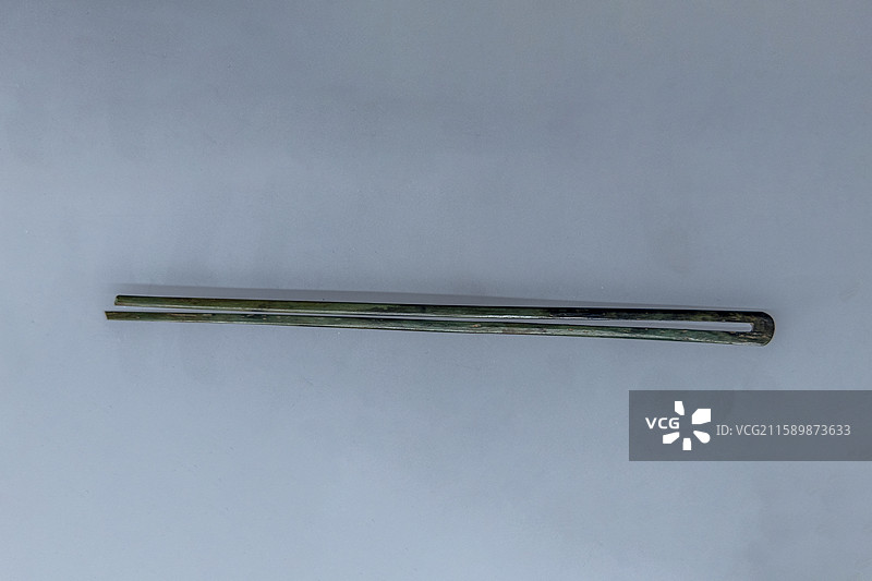 内蒙古博物院：骨钗（唐，巴彦淖尔市乌拉特前旗王逆修墓出土，内蒙古博物院藏）图片素材