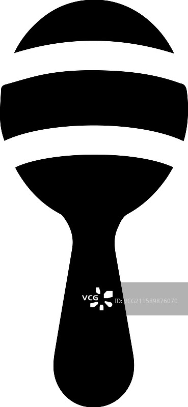 简单的马拉卡斯图标设计图片素材