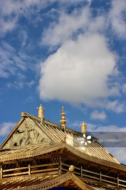 甘南·郎木寺·格尔底寺图片素材