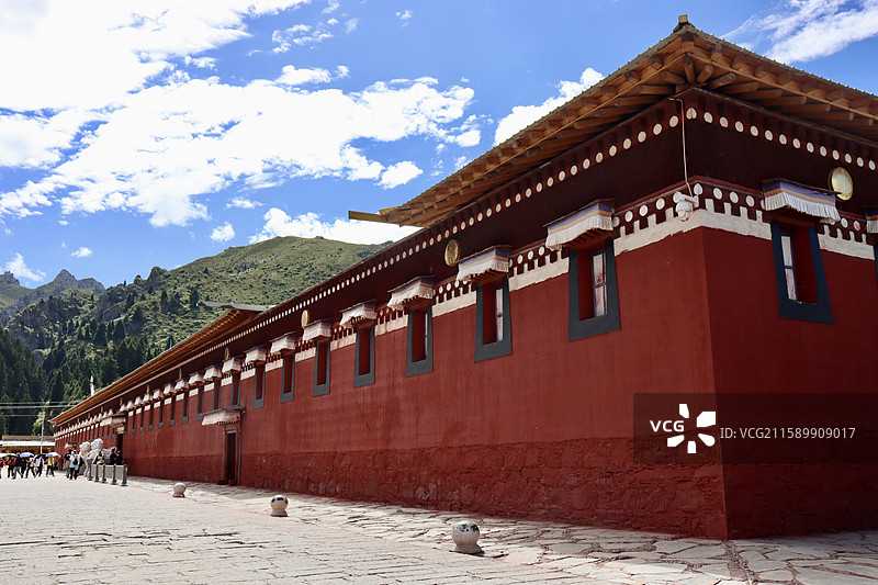 阿坝州·郎木寺·格尔底寺图片素材