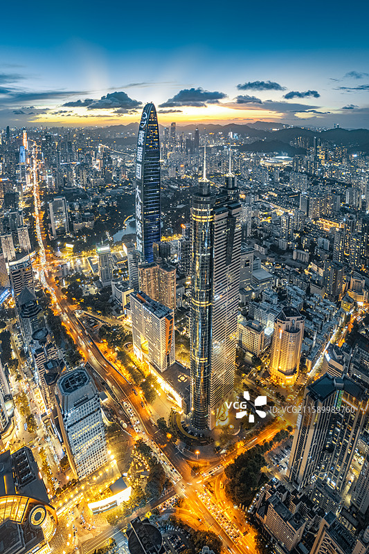 金色罗湖图片素材