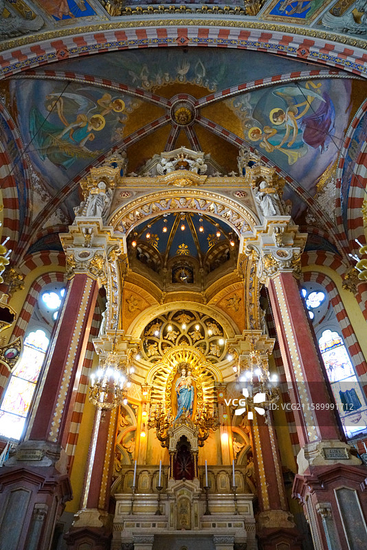 阿根廷最美教堂：佑和圣卡洛斯大教堂图片素材