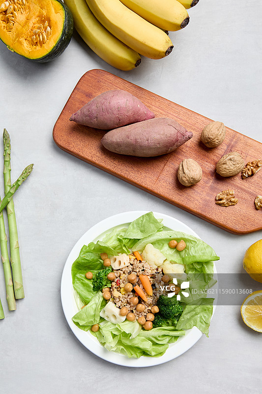 饮食，节食，健康饮食，健康，蔬菜，沙拉图片素材