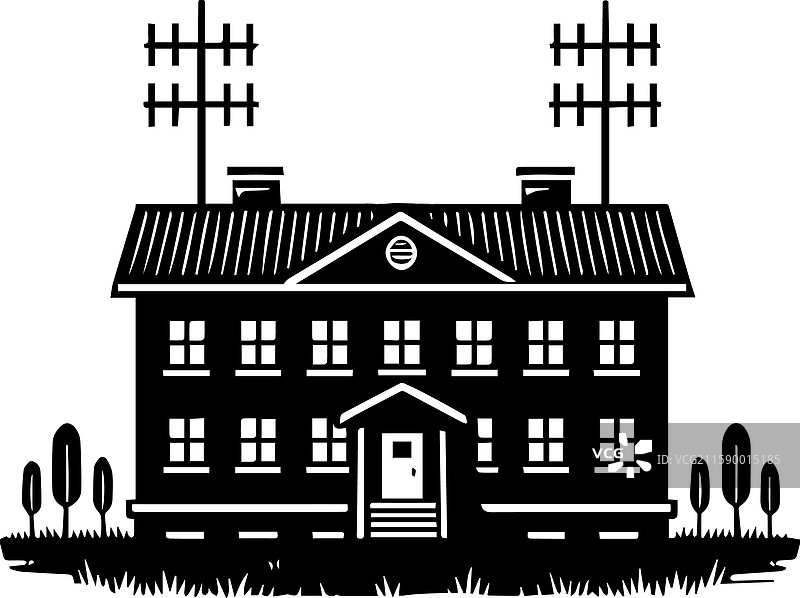 简单的军营标志设计图标图片素材