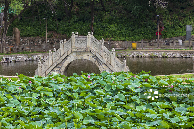 辽宁省开原市，七鼎龙潭寺，金刚城，辽宁省级文物保护单位图片素材