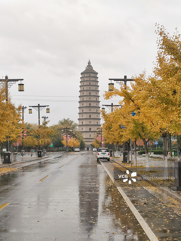 崇文塔风景图片素材