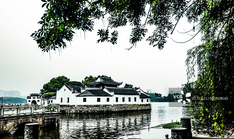 九江烟水亭图片素材