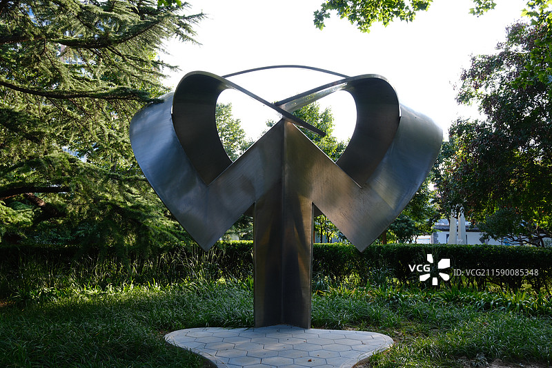 北京国际雕塑公园大型公园雕塑作品欣赏优秀雕塑图片素材