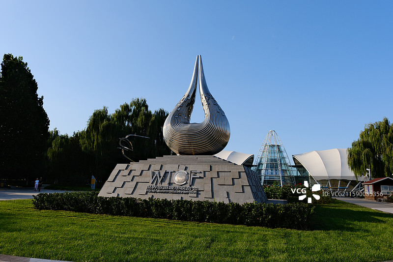 北京国际雕塑公园大型公园雕塑作品欣赏优秀雕塑图片素材