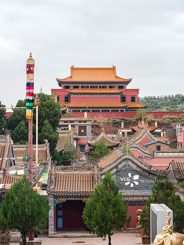 内蒙古阿拉善定远营古城图片素材