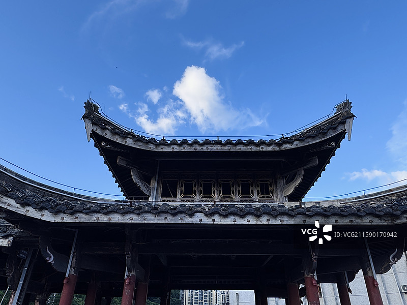 庆元廊桥图片素材