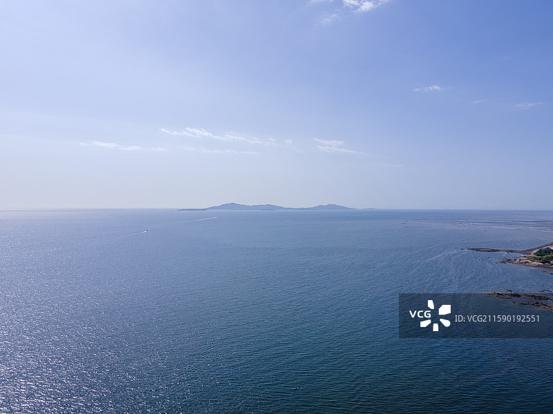 兴城海滨航拍图片素材