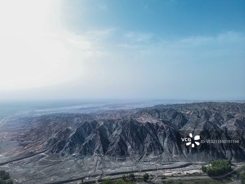 悬臂长城图片素材