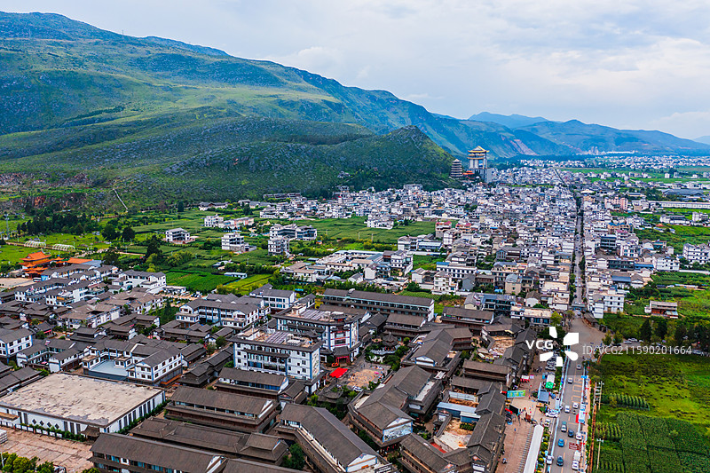 鹤庆新华村 银都水乡图片素材
