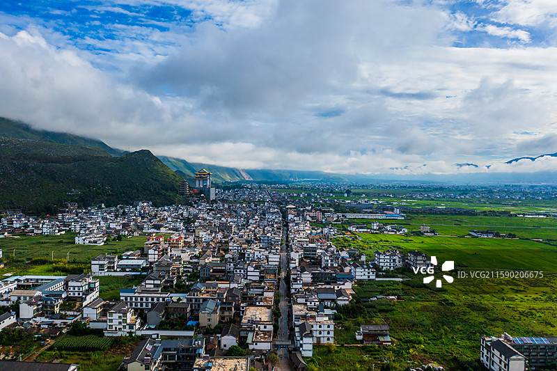 鹤庆新华村 银都水乡图片素材