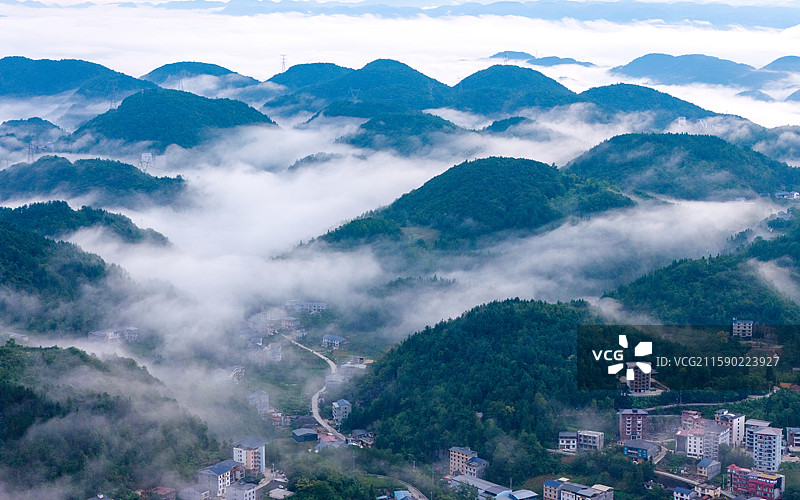 仙景花坪图片素材