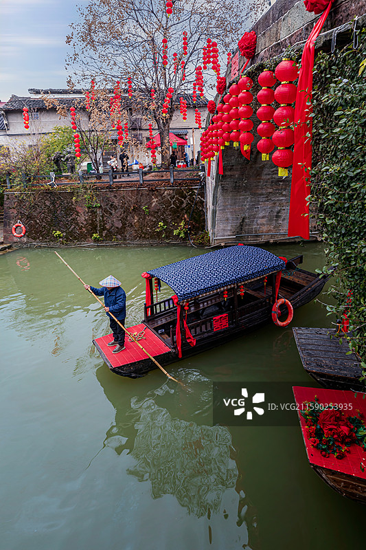 浙江衢州-游埠古镇和美食图片素材