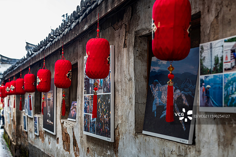 浙江衢州-游埠古镇和美食图片素材