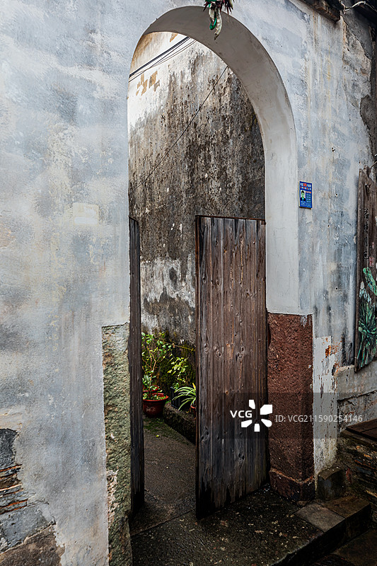 浙江衢州-游埠古镇和美食图片素材