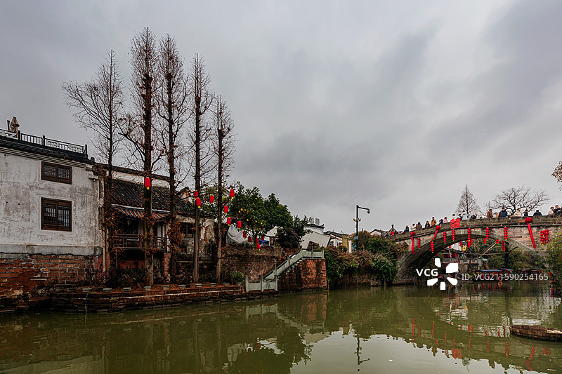 浙江衢州-游埠古镇和美食图片素材