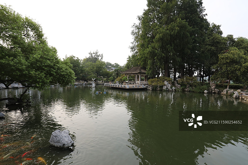 南京玄武湖公园风光图片素材