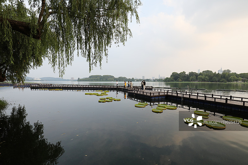 南京玄武湖公园风光图片素材