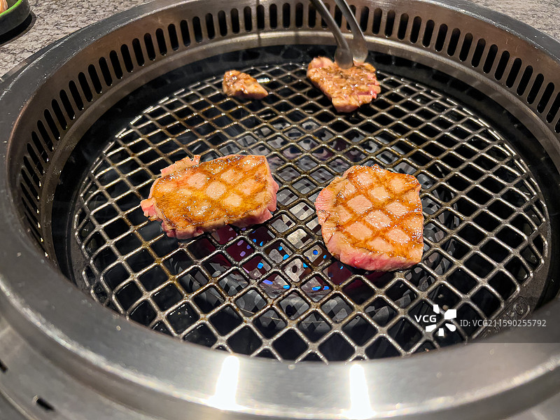 日本和牛烤肉图片素材