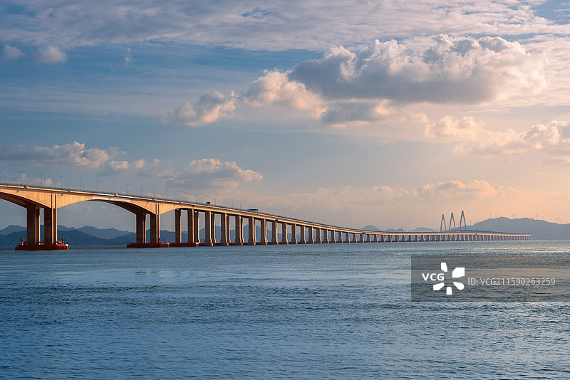 舟山市舟岱大桥图片素材