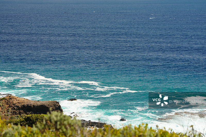 莫宁顿国家公园海滨海岸线灯塔mornington图片素材