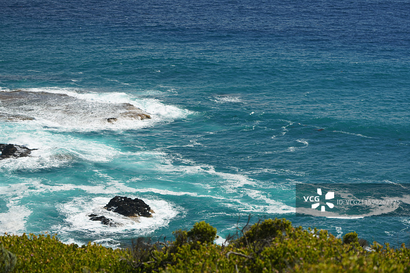 莫宁顿国家公园海滨海岸线灯塔mornington图片素材