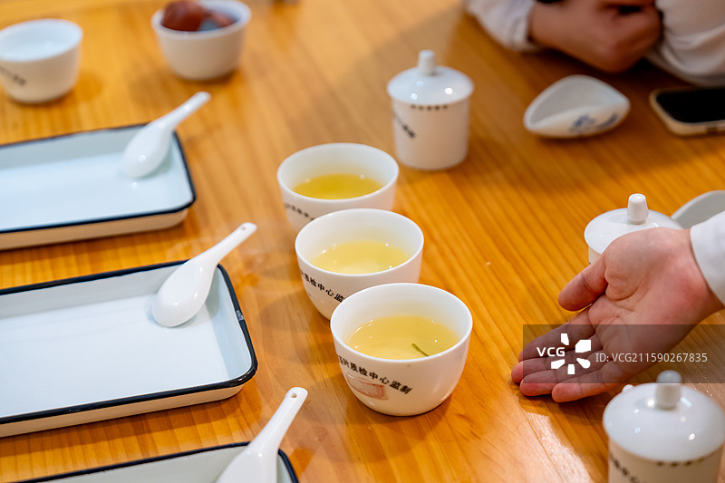 茶叶审评图片素材