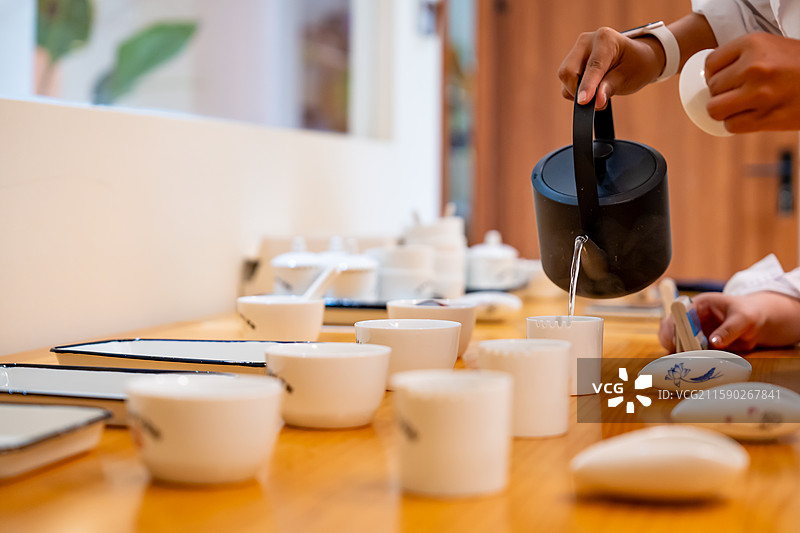 茶叶审评图片素材